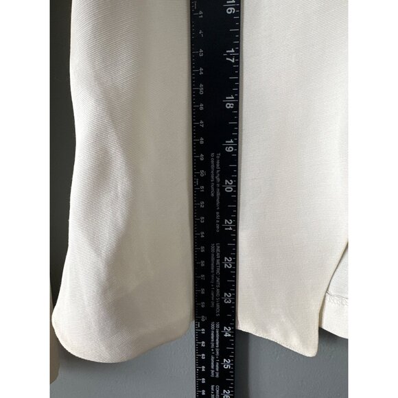 NWT Women’s 7/8 Scarlett Ivory Two-Piece Blazer & Skirt Set Old Money Academia - Picture 7 of 11